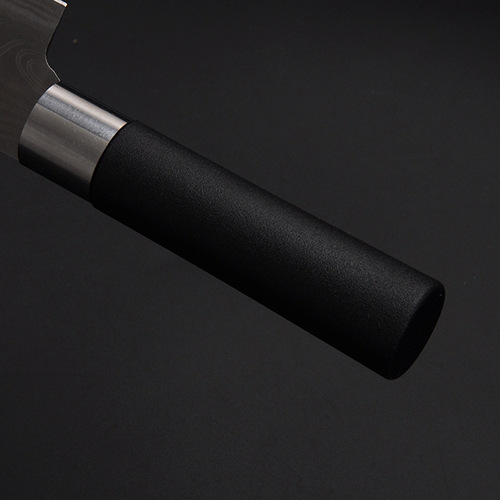 Damascus Laser Engraved Kitchen Chef Knife Full Steel High-Grade Home Use Dorm Pattern Steel Sharpened Cutting Magic Tool