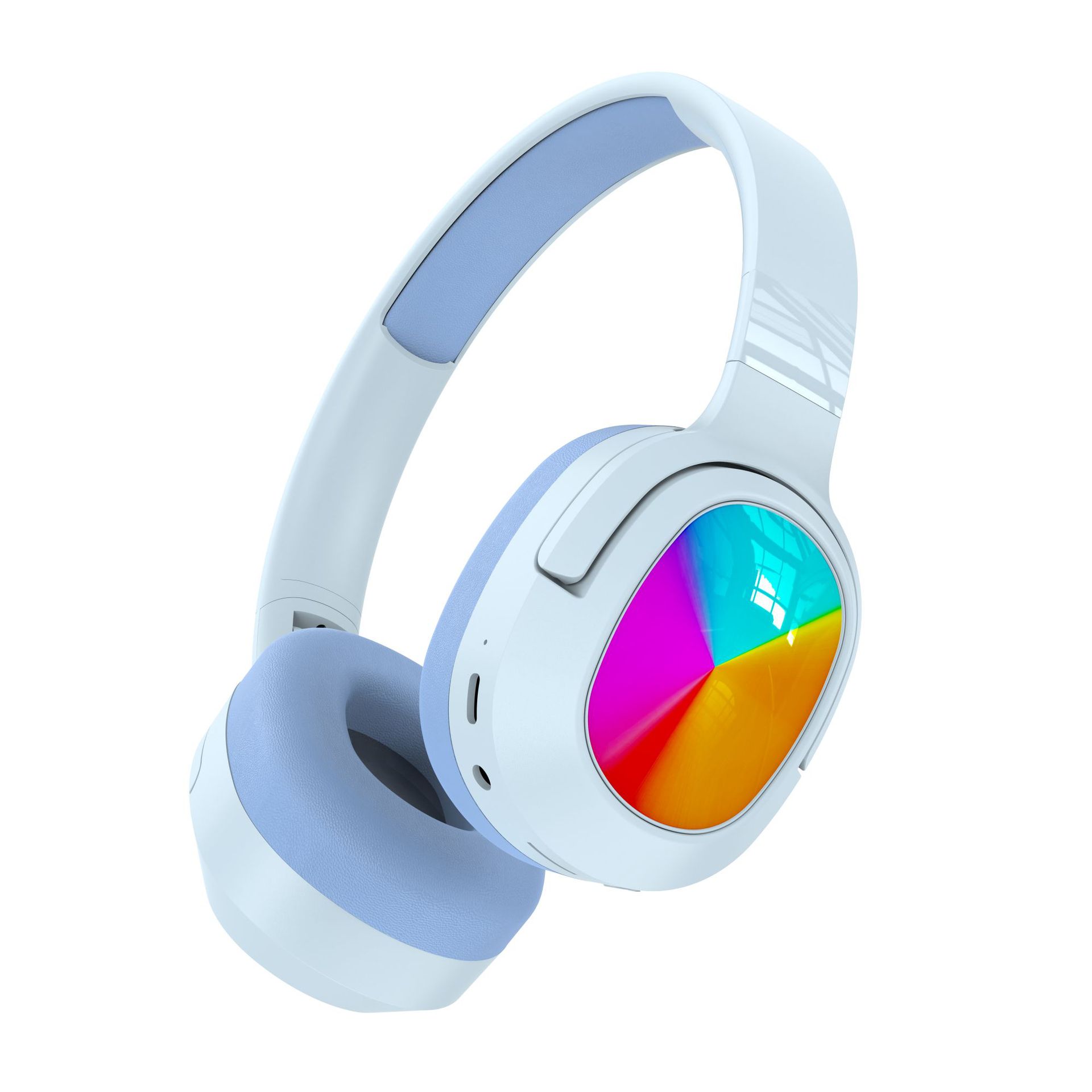 Transfronterizos nuevos auriculares de juego RGB 2962 auriculares Bluetooth inalámbricos de tarjeta plegable