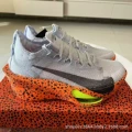 Gray orange-real carbon plate