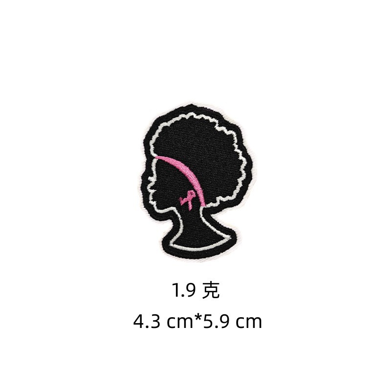 2g Weight Clothing Sticker Patches Classification 1 Piece Quantity Nonwoven, Polyester Material Human, Letter Pattern Cute Style 1 Piece Cute Human Letter Nonwoven Polyester Clothing Sticker Patches 18