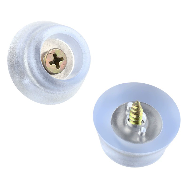 Мебель Влагостойкий резиновый квадратный прозрачный коврик для ног Стол и стул Повышенный мягкий резиновый Нескользящий Резиновый коврик Износостойкий коврик для ног для мебели