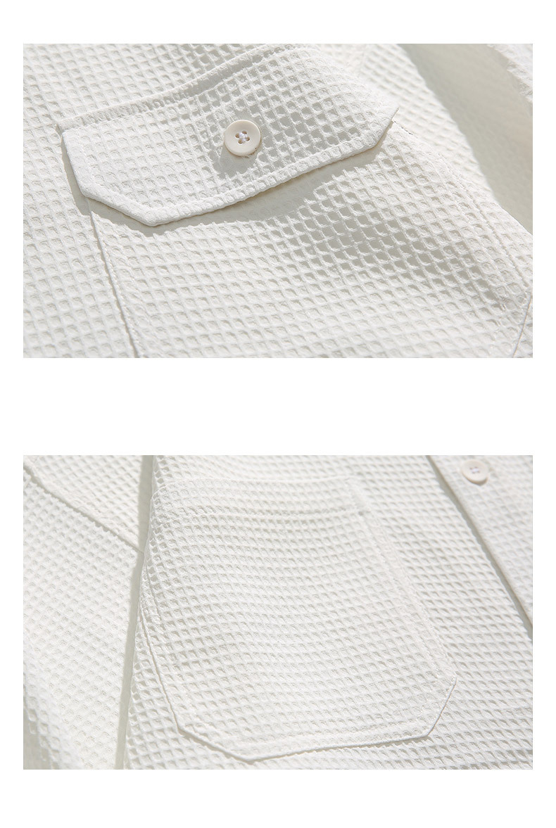 Korean version of light luxury high-end long sleeved for men, 2024 autumn fashion brand loose ins workwear couple shirt_voghion.com