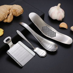 Stainless steel 304 grater, ginger press, garlic mud ginger puree grinder, ginger juice, ginger garlic puree, kitchen garlic mud, garlic masher