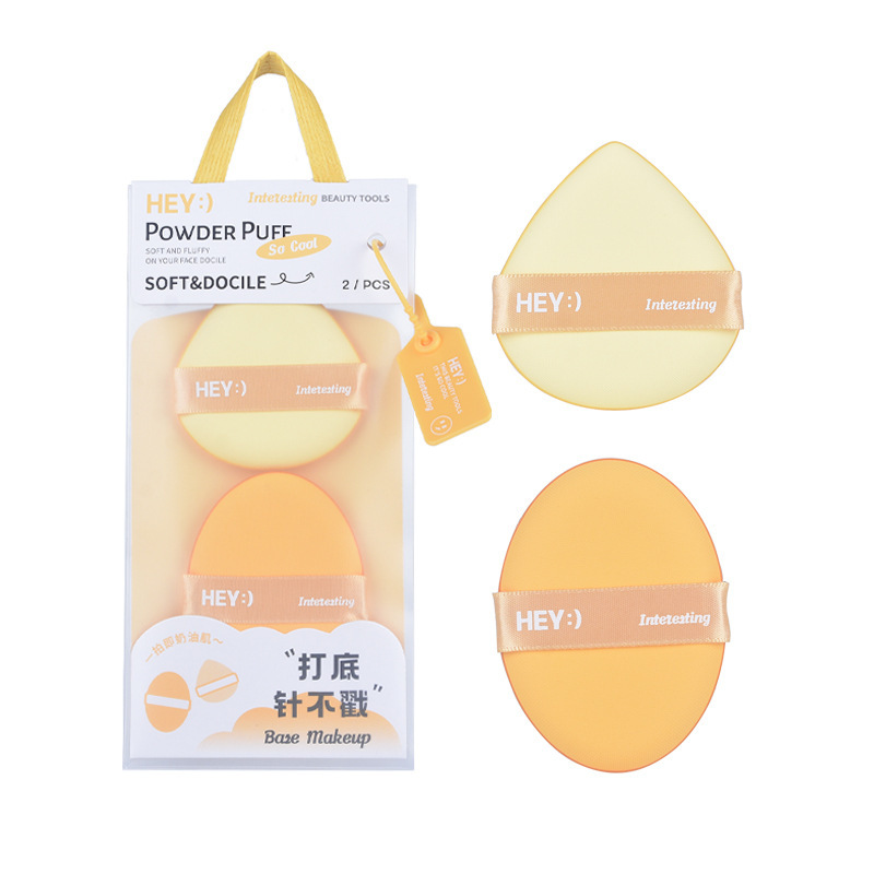 Marianne gruesa almohadilla de aire en polvo para secar y húmedo de doble uso, fácil de aplicar maquillaje, menos polvo para usar en dos caras, maquillaje para proteger la piel, maquillaje para proteger la piel.