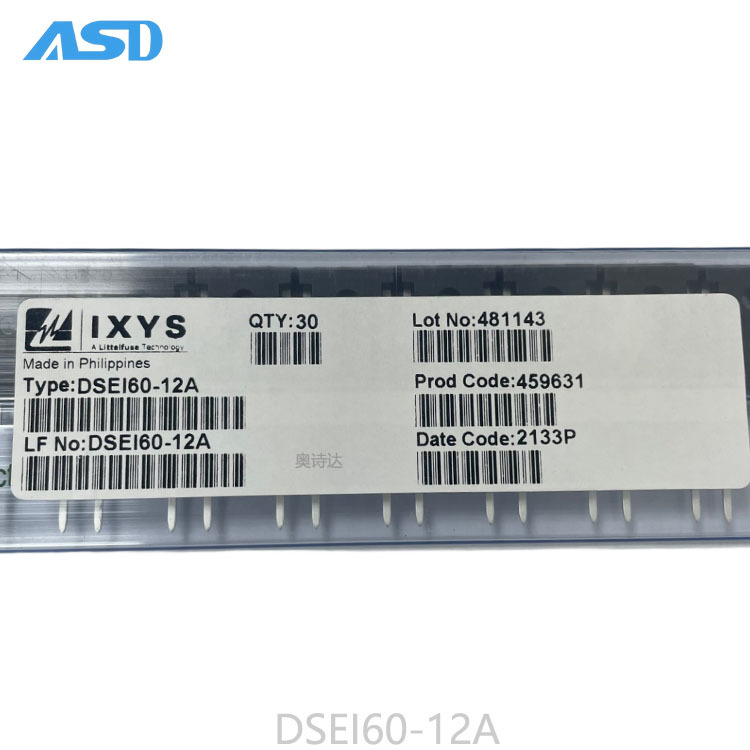 DSEI60-12A   TO-247  IXYS 二极管 整流器  1200 V 52A 通孔
