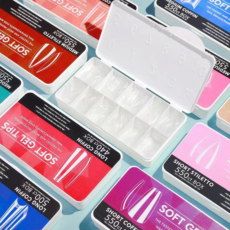 Cross-border New Explosions Porcelain White Box Nail Piece Ultra-thin Scrub-free Scrub-free Hand-worn False Nail Patch Cross-border New Explosions Porcelain White Box Nail Piece Ultra-thin Scrub-free Scrub-free Hand-worn False Nail Patch