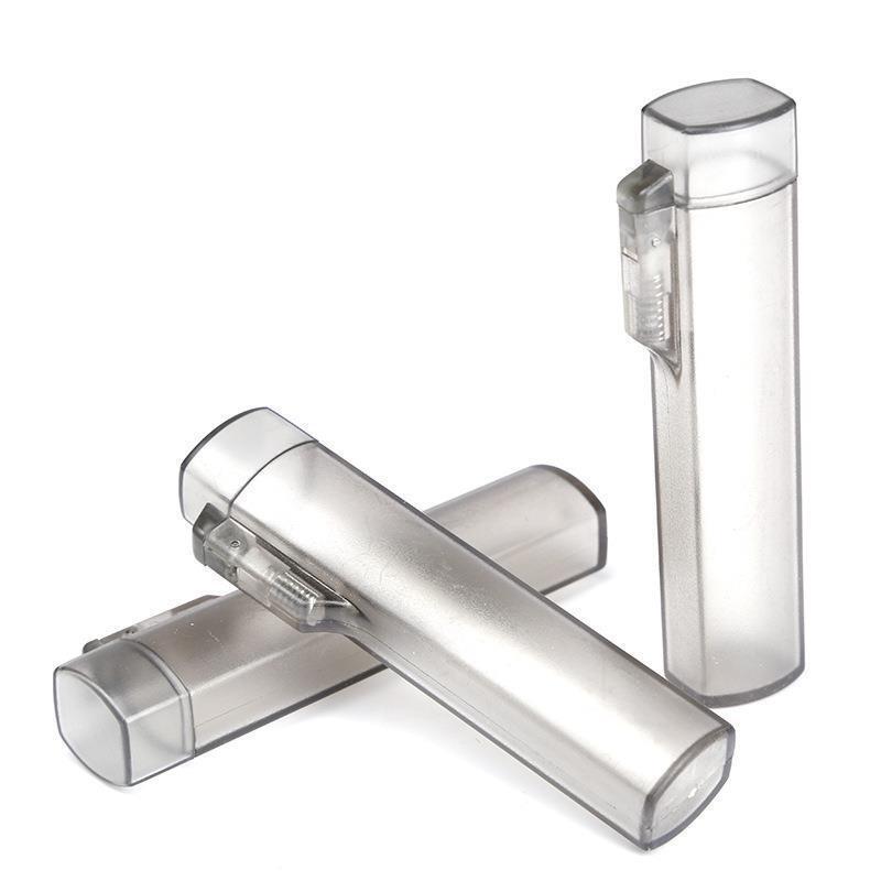 Cigarette Holder Storage Box, Toothpick and Cotton Swab Storage Box, Plastic Filter Cigarette Holder Portable Box, Dustproof and Pressure-Resistant, Multi-Purpose Portable