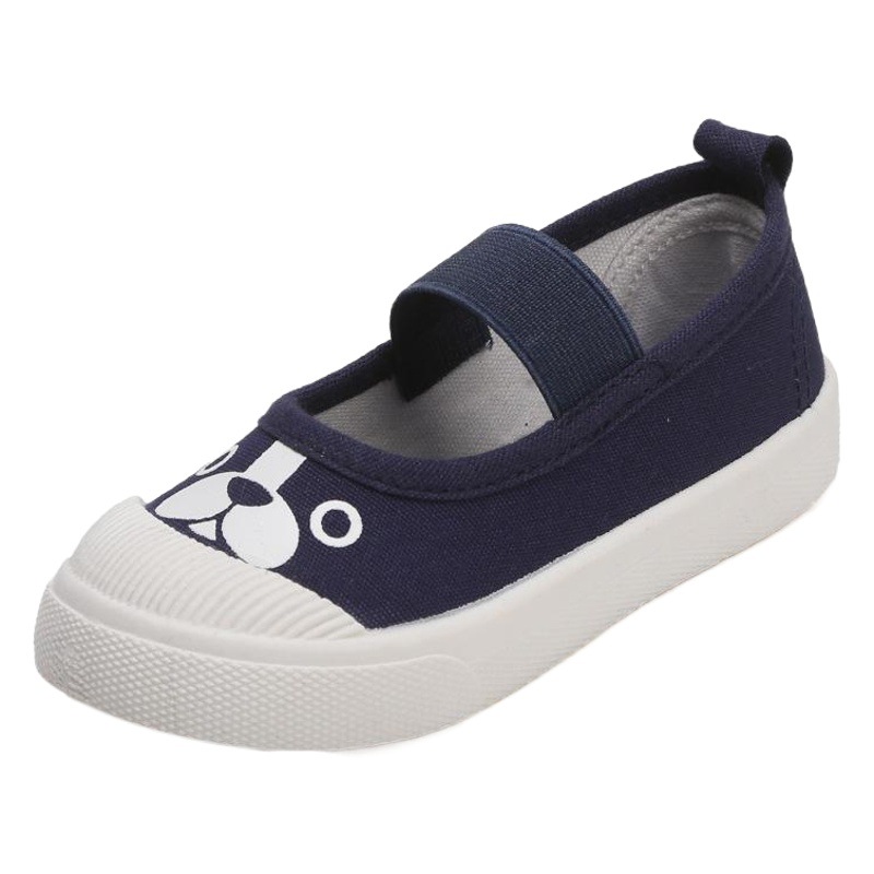Children's Shoes 2023 Spring and Autumn Kindergarten Indoor Shoes Children's Canvas Shoes Student Shoes Boys and Girls Soft Sole Foreign Trade Wholesale
