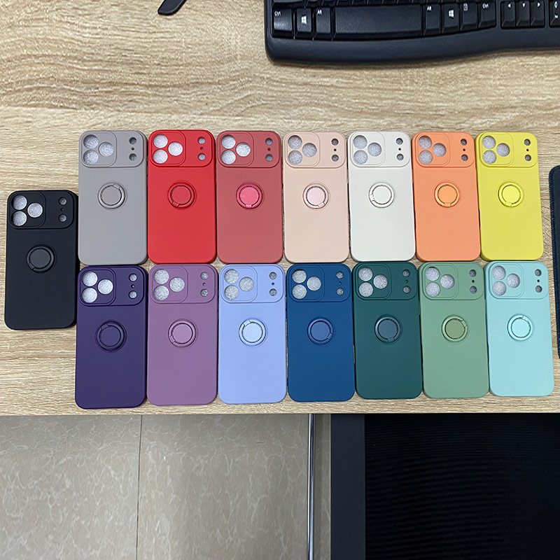 新品适用iphone17手机壳硅胶指环扣支架苹果17Air全包保护套tpu|undefined