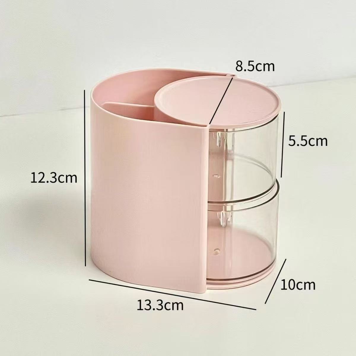 회전식 수납함 [핑크 2단]