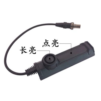 Super Bright Spotlight Flashlight Led, UV fənərlər - black-sf-dual-function-rattail-illuminated-constant-on
