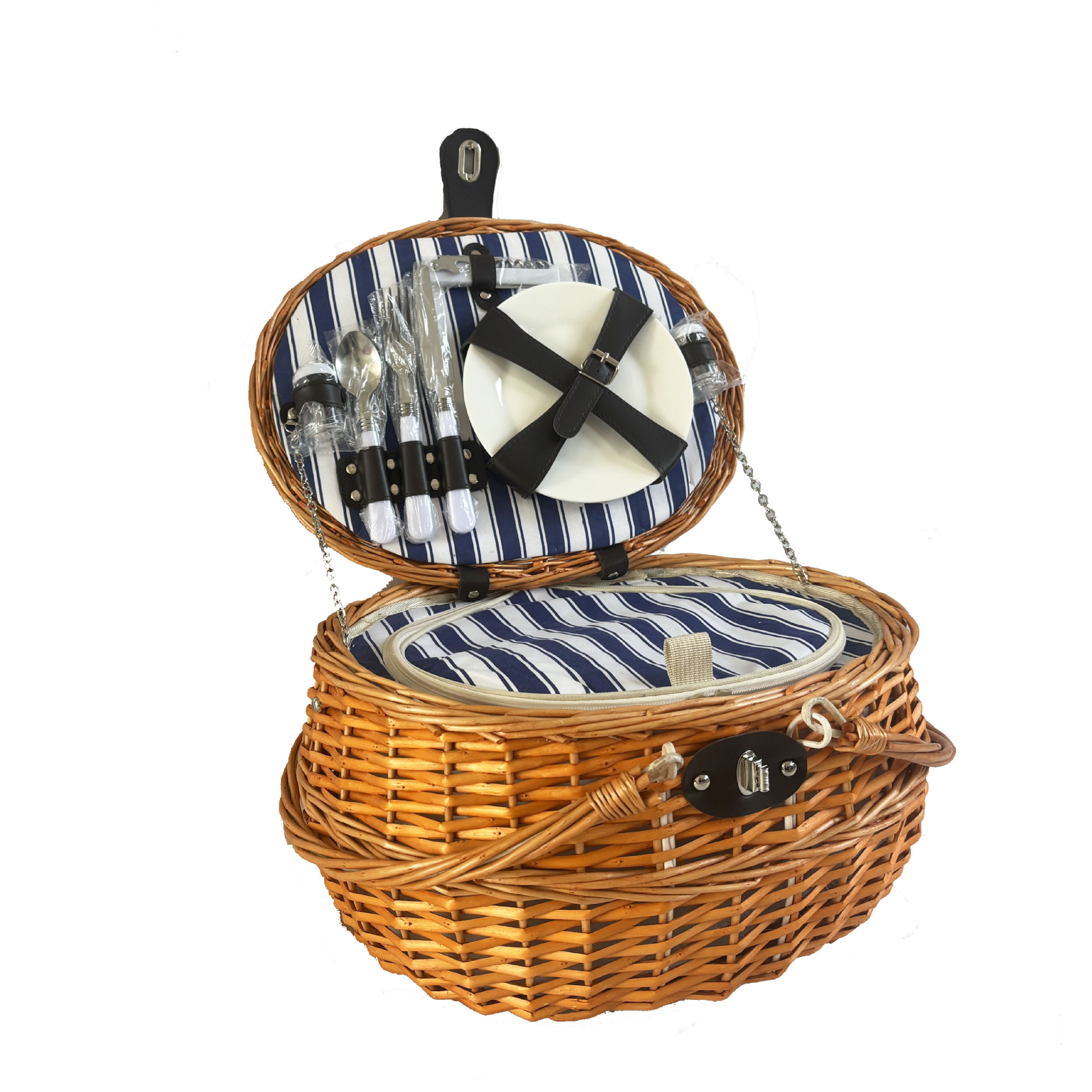 Cestas de picnic personalizadas con cubierta de sauce hecha a mano acompañadas de cestas de regalo de primavera cestas de almacenamiento de frutas con bolsas de cubierta