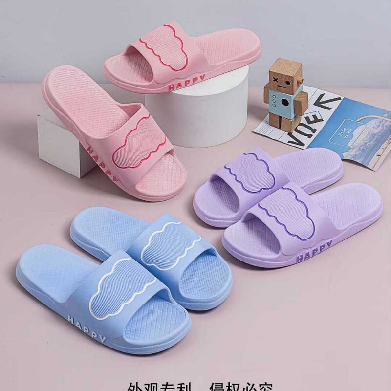 New Couple Style Summer Casual Thick-Soled Home Trendy Slippers for Going Out, Fashionable Men's and Women's Slippers Wholesale Without Free Shipping