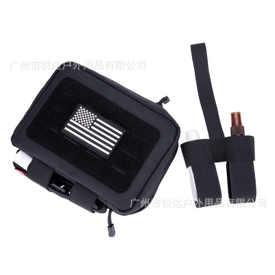 Transfronterizo nuevo portátil al aire libre táctico botiquín de primeros auxilios montañismo camping bolsa médica bolsa de almacenamiento extraíble