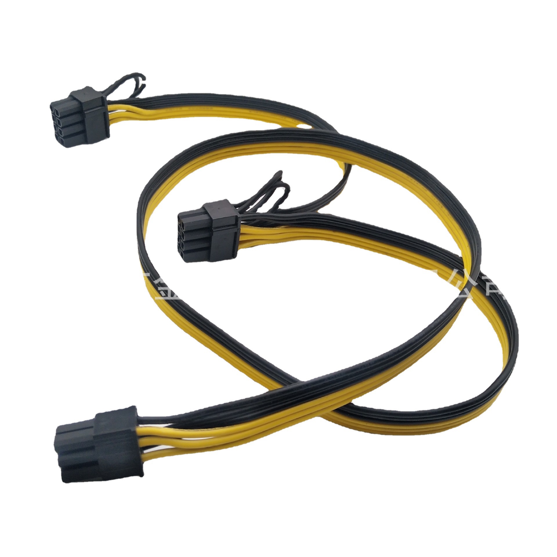 模组显卡电源延长线6P公/双（6+2）公 18AWG