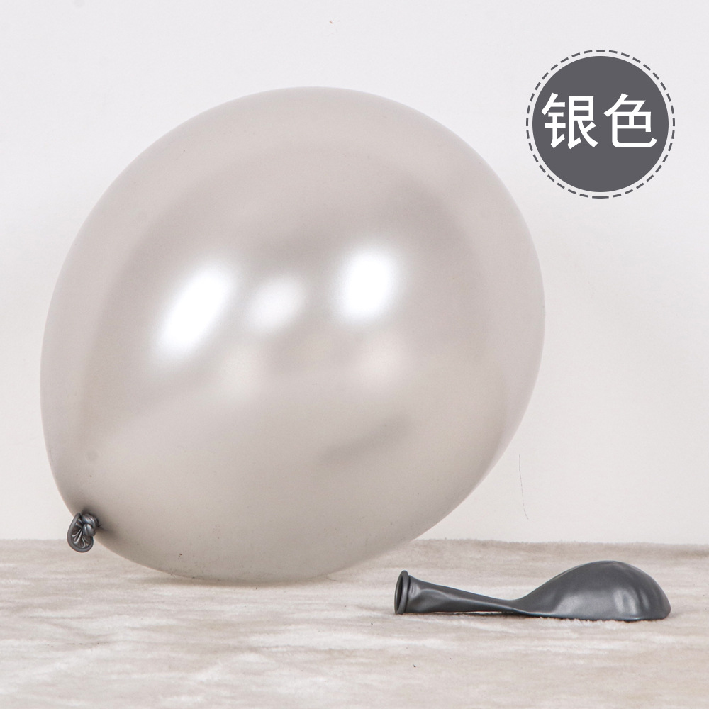 Globo de látex 5 pulgadas 10 pulgadas 12 pulgadas 18 pulgadas venta al por mayor transfronteriza decoración de fiestas decoración de escenas decoración de globos redondos