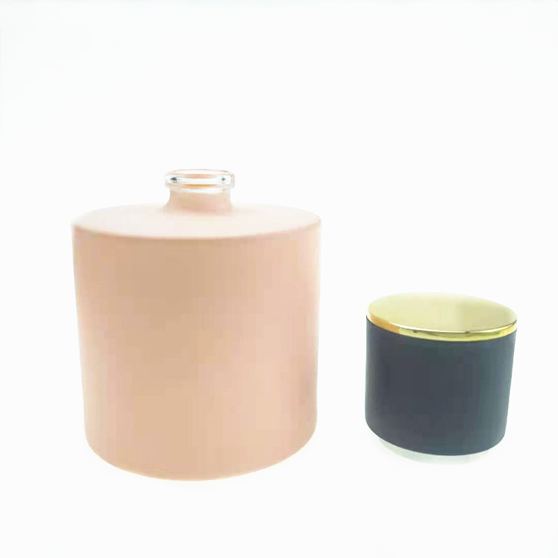 供应喷色香水瓶50ml圆柱香水瓶卡口喷雾瓶玻璃香水空瓶厚底晶质瓶