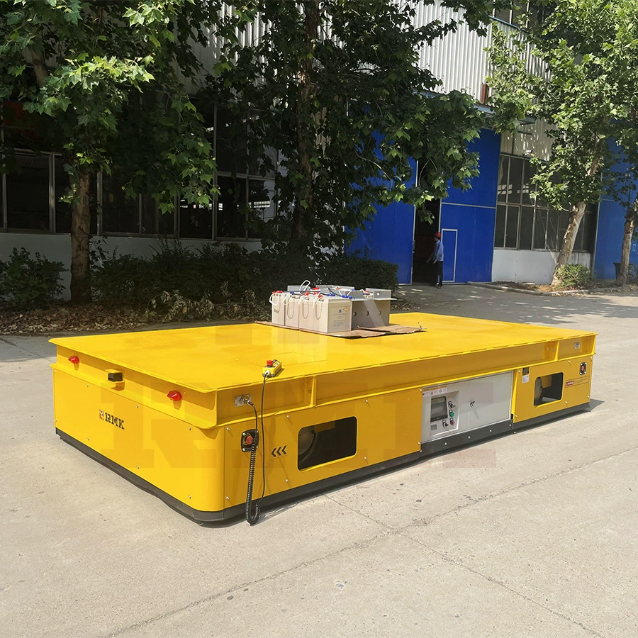 Ruimaike 15-тонный безрельсовый плоский грузовик, подъемный аккумуляторный плоский грузовик, электрический плоский грузовик для мастерских