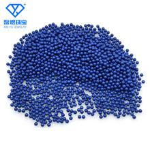 青金石1.5至2mm无孔圆珠散珠 仿天然青金石圆珠 优化青金石散珠