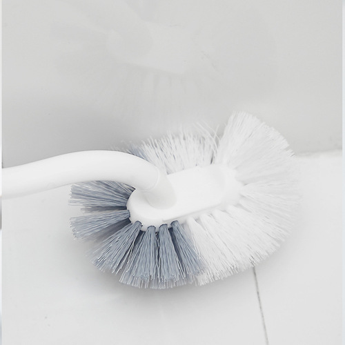 Japanese S-type toilet brush, bathroom no dead ends, toilet cleaning brush, household toilet brush, soft hair, drop shipping