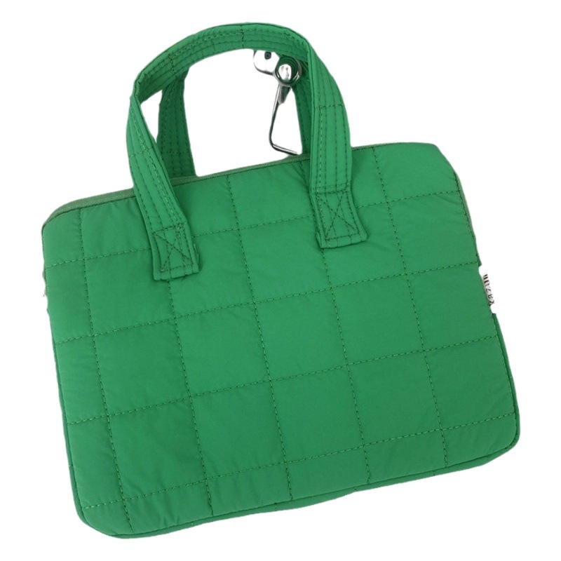 Korean style ins embroidery thread cotton ipad liner bag 11-inch tablet portable protective case 13-inch laptop bag