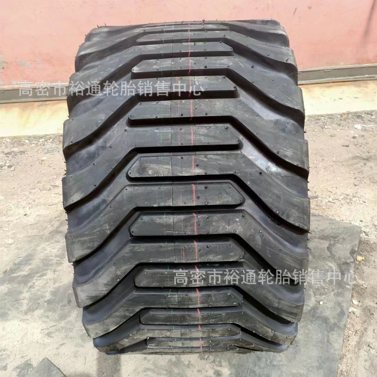 打捆机轮胎550/45-22.5 550/60-22.5 林业沙漠宽基悬浮胎 配钢圈