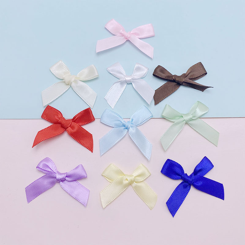 Popular Spot Fabric Bow Accessories DIY Handmade Materials Bow Ties Hair Accessories Shoes Clothes Hats Decorative Accessories