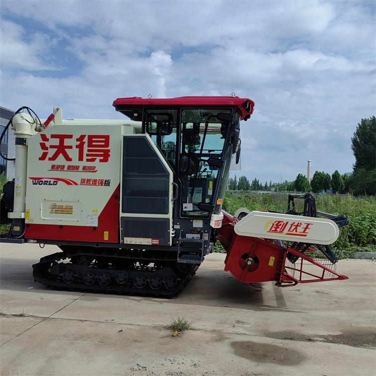 沃得135马力大型水稻联收割机8.0喂入量水旱两用小麦联合收割机|undefined