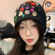 �~��ñ��Ů����ɫë��ñ�ﶬ��ů�o����ñ�@ĘС���^ᘿ�ñ��