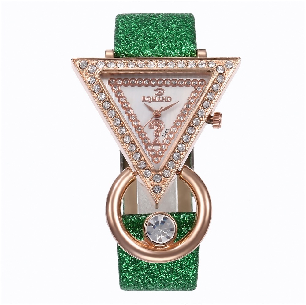 Einfacher Stil Klassischer Stil Einfarbig Schnalle Quarz Frauen Uhren display picture 1