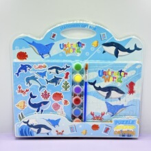 �¿ͯƴ�Dˮ�ʮ��T�����b�ֹ�diy�T�fˮ����ɫ�����ֵ���L��