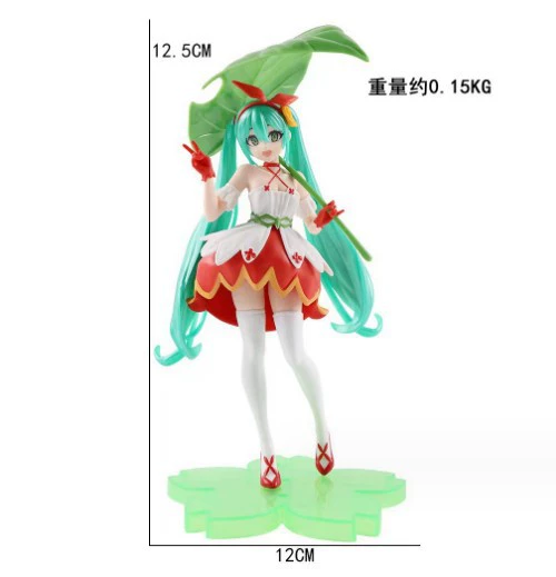 Фигурка Hatsune Miku, ПВХ, ~23 см — варианты Sakura и Cinderella в коробке