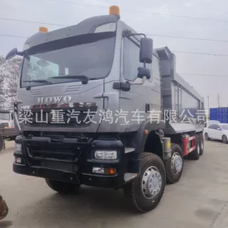 定制精翻豪沃翻斗车 右驾驶舱隧道用运输车 后八轮渣土后翻自卸车