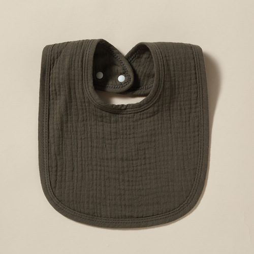 Newborn products for spring and autumn, soft baby food supplement period, spit-up bib, absorbent saliva towel, fashionable baby bib