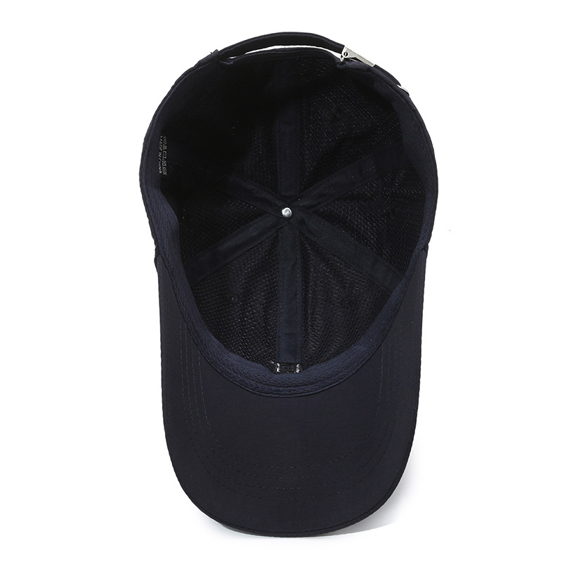 R Letter Men's Baseball Cap Quick Drying Breathable Sun Hat_voghion.com