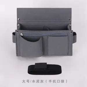 bolso de clavos bolso de clavos bolso de herramientas especiales carpintería tipo cinturón bolso de clavos resistente al desgaste sitio de construcción bolso de carpintero bolso de cintura