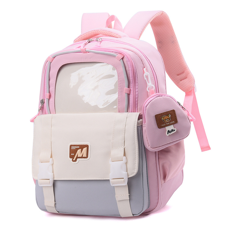 Mochila para niños, mochila para estudiantes de primaria ligera, nuevo tipo de mochila para niños y niñas.