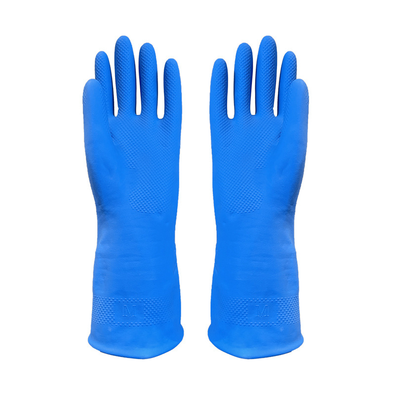 Hogar impermeable guantes de cocina limpieza durable guantes de goma invierno lavandería lavavajillas guantes de goma al por mayor