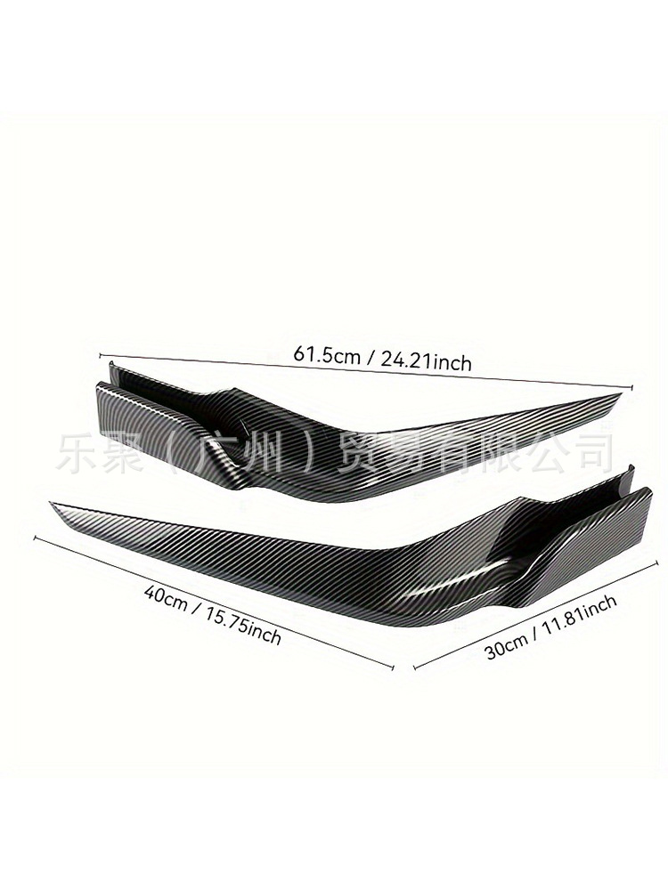 Suitable for the Eleventh Generation Civic, Special Large-Angle Front Shovel Modified Integrated Bumper Front Lip Corner Anti-Collision Corner Protector