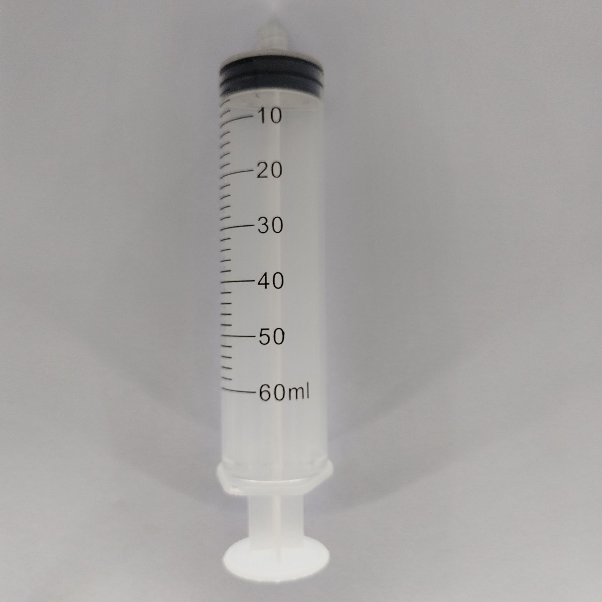 Comercio exterior al por mayor 1-500ml jeringa de plástico desechable boca recta con aguja jeringa animal