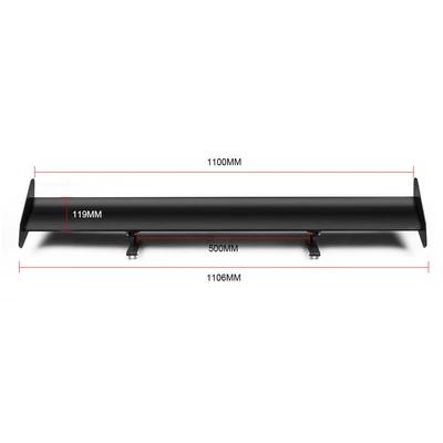 for Hatchback Cars, Fixed – Fixed wind wing