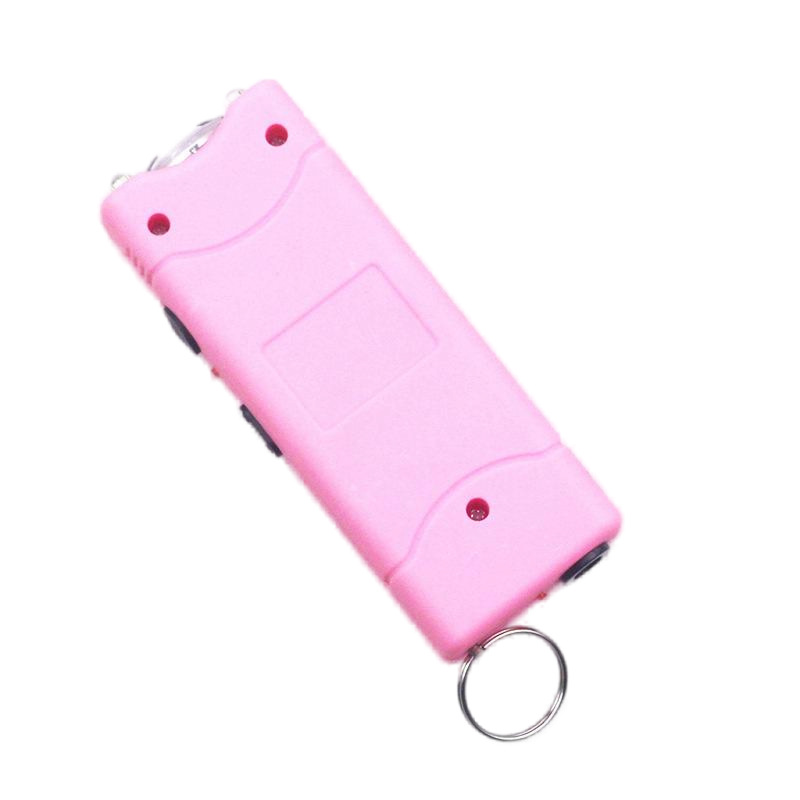 Linterna táctica de moda cruzada de defensa femenina multifuncional Linterna llavero de carga directa