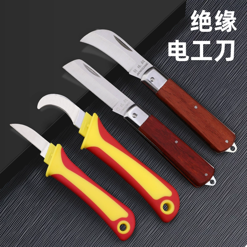 Toron Five Gold, многофункциональный складной нож из нержавеющей стали для зачистки кабеля и изоляции, нож для пропитки изоляции, электрический/деревянный нож