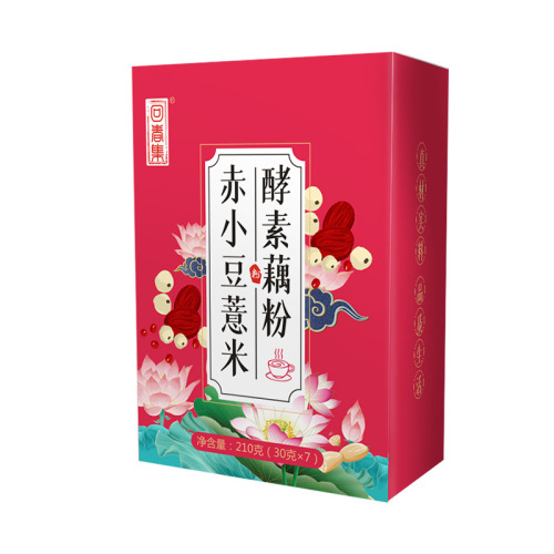 Huichunji Adzuki Bean Enzyme Lotus Root Powder 210g independently packaged nutritional meal replacement lotus root powder supports OEM OEM