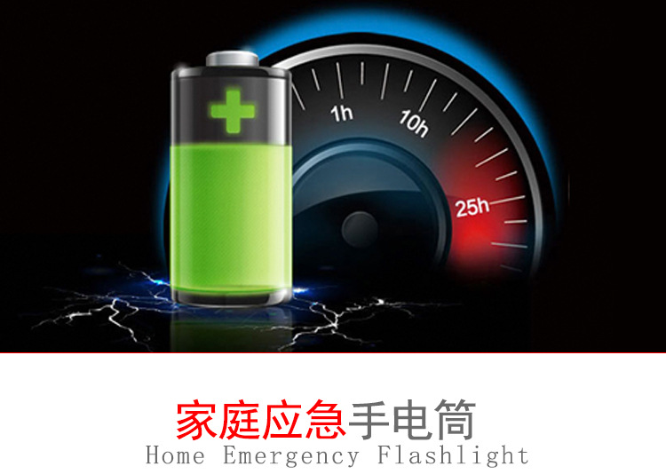 Fire flashlight special light flashlight for fire protection hotel guest room emergency escape flashlight for factory