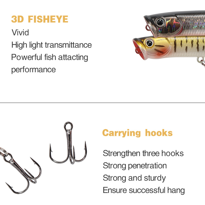 Sinking Minnow Lures Shallow Diving Minnow Baits Bass Trout Fresh Water Fishing Lure