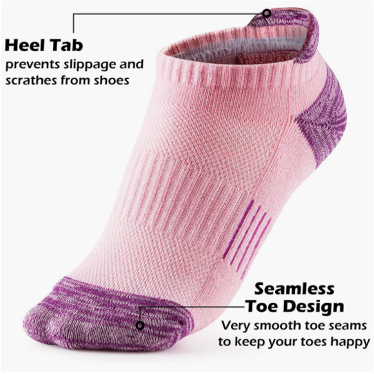 Calcetines deportivos transfronterizos para hombres y mujeres, calcetines profesionales de maratón, calcetines de bádminton de algodón absorbentes de sudor, calcetines antideslizantes y resistentes al desgaste
