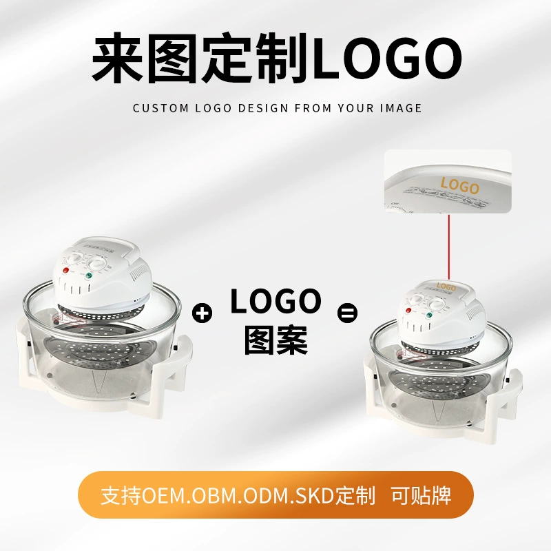 Заказ Customized foreign trade export cross-border light wave oven household European standard multifunctional light wave oven large capacity 17 visible electric fryer