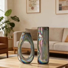 玻璃工艺品;琉璃工艺品;装饰花瓶