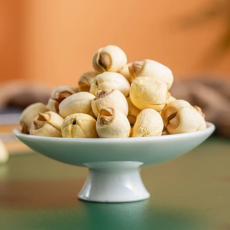 Fujian Lotus Seeds 500g Premium Jianning White Lotus Seeds Hand Peeled Core Removed Dried for Tea and Soup quality and texture